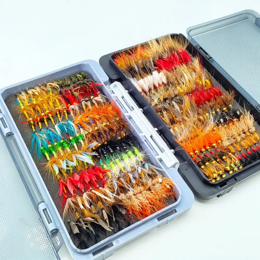 Premium Fly Fishing Bait Assortment For For Bailufei Dry Wet Nymph Hooks Set Durable Fishing Gear For Outdoor Angling