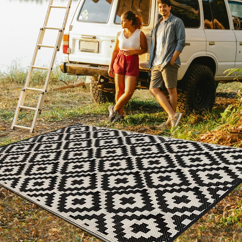 

WESTTUNE уличный ковер для кемпинга, пикника, водонепроницаемые двусторонние коврики, портативный напольный ковер для дома и сада для патио, заднего двора, пляжа