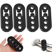4/8 Uds perchas de escape de coche soporte de montaje de goma perchas silenciador para proteger el sistema de coche accesorios universales para automóviles