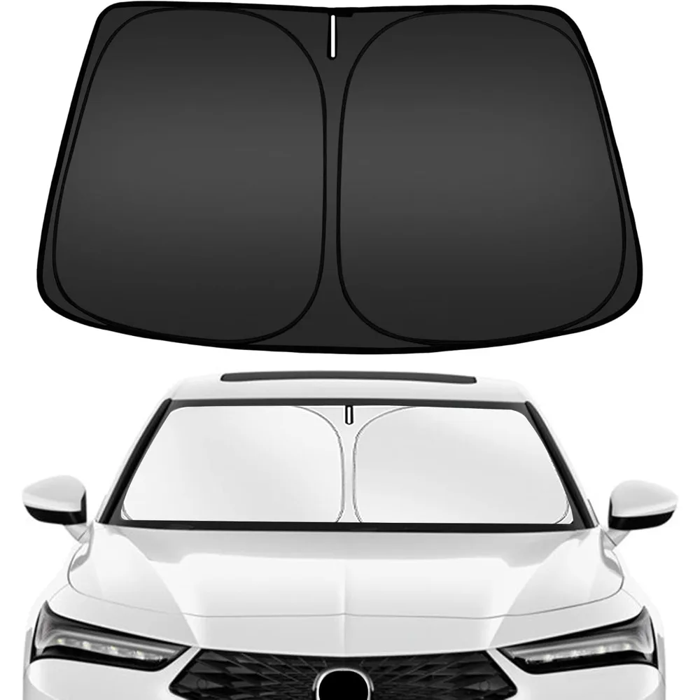 

Windshield Sun Shade for Acura Integra 2023-2025, Custom Fit Foldable Front Window Sunshade Sun Visor Protector, Block UV Rays