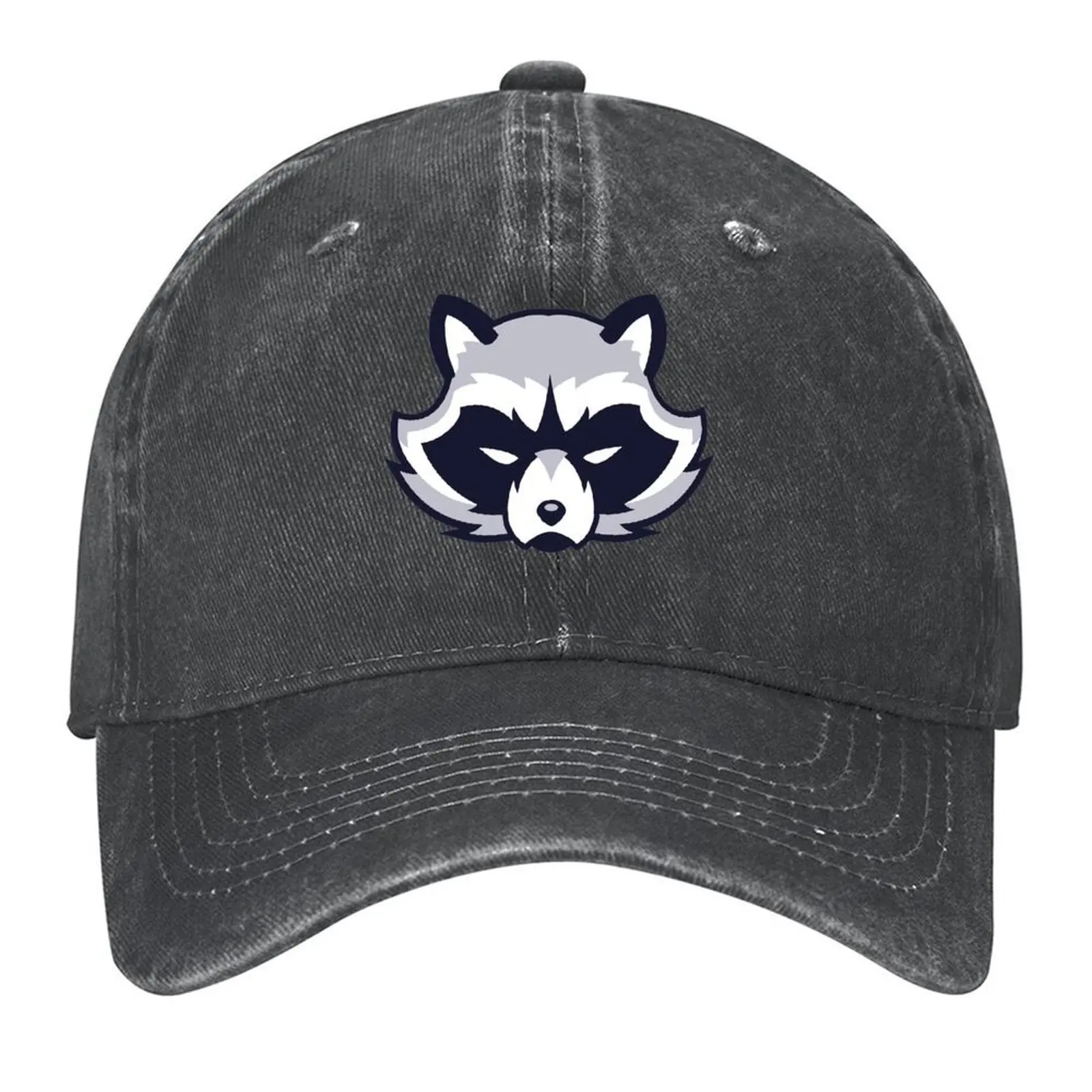 

raccoon head Baseball Cap Rugby Snap Back Hat New In Hat Luxury Hat Woman Hats Men's