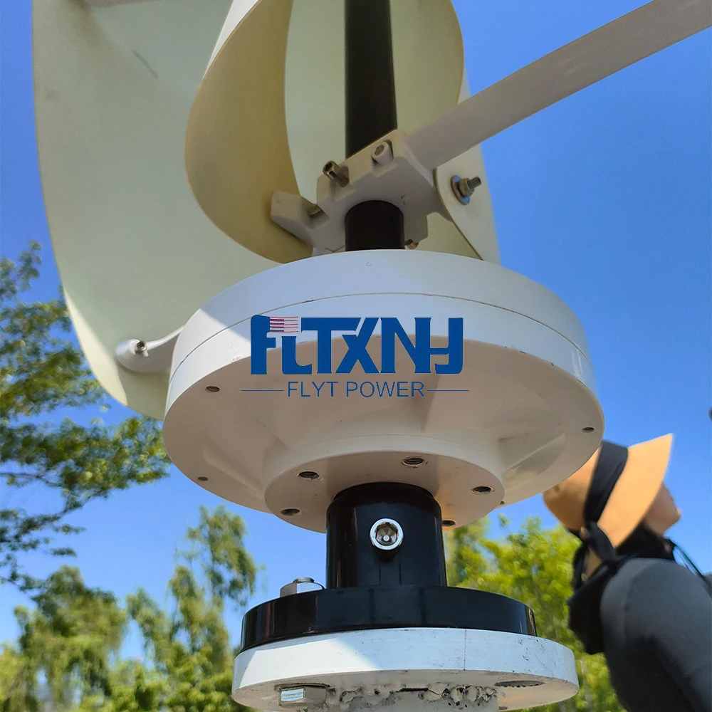 

Farm 6KW Free Energy Wind Turbine Home 6000W 12V 24V 48V 96V Wind Generator 5000W Horizontal Windmill Dynamo 3 Blades 3 Phases