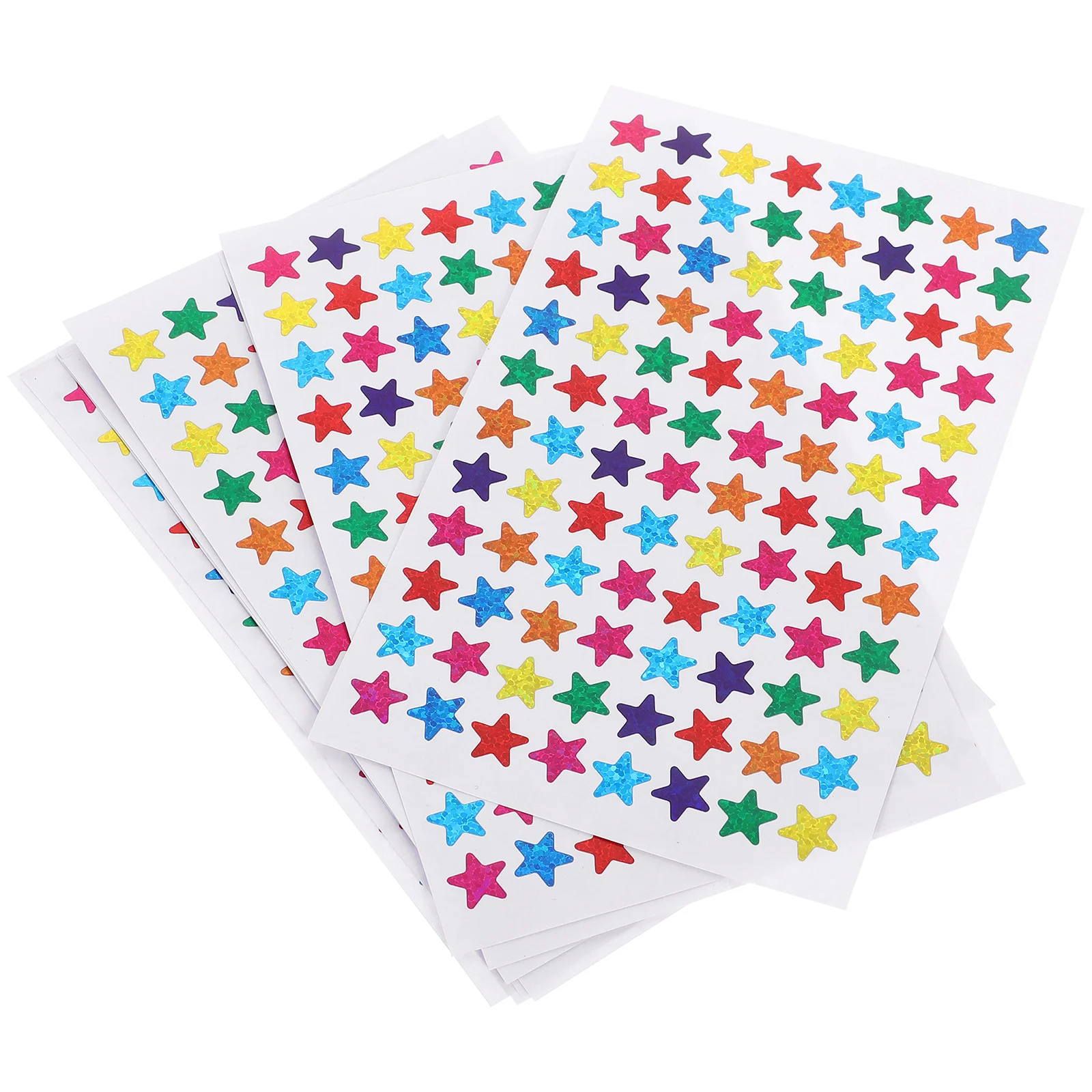 

960Pcs Shiny Star Stickers Assorted Colors Multicolor Self Adhesive Valentines DIY Cards Envelopes Notebooks Sparkle Bling Star