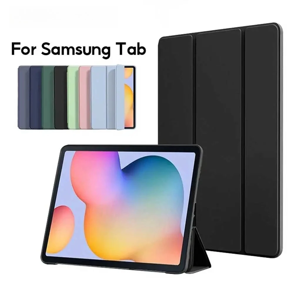 For Samsung Case Galaxy Tablet Case for A7 lite S6 liteTab A9 A8 A7 S7 S8 S9 and Plus FE Smart Auto Sleep Wake Function Cover