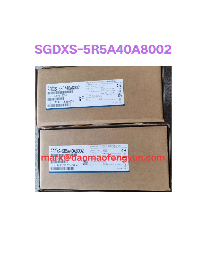 

SGDXS-5R5A40A8002 New Servo Drive