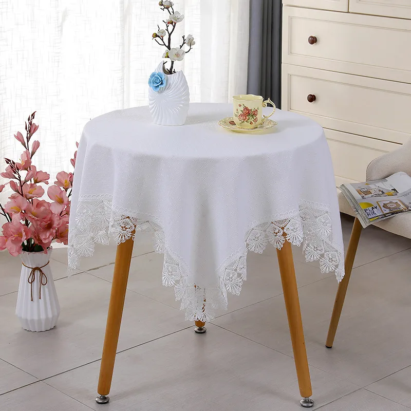 

Artistic Tablecloth Universal Cover Towel Warm Style Pastoral Four Seasons Universal Elegant Plaid Breathable Tablecloth
