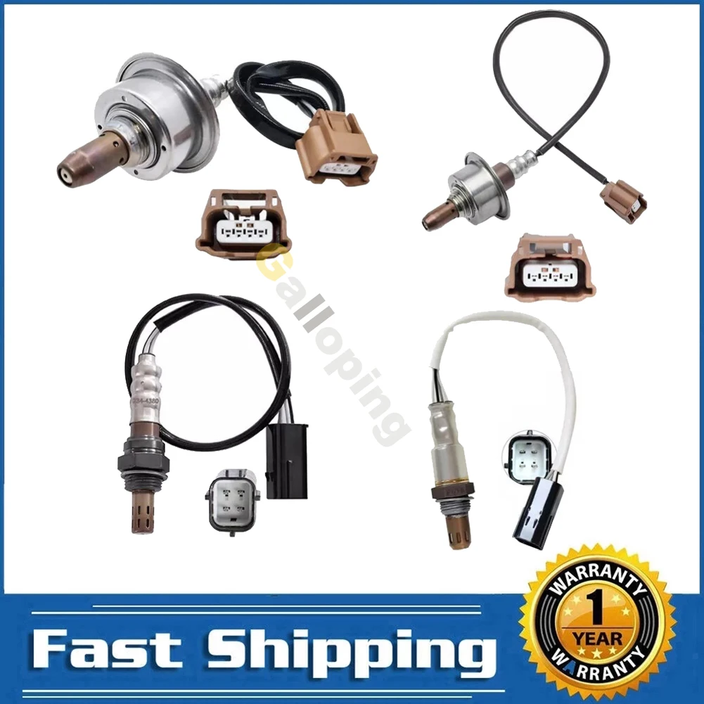 4pcs 02 Oxygen O2 Sensor for 2011 Nissan Murano Quest 3.5L Maxima 3.5L Upstream Downstream 4 wires Lambda Front Rear Accesorios