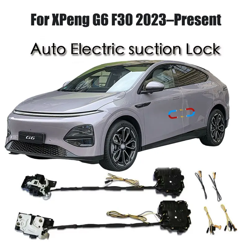 

Для XPeng G6 F30 2023–наст. время: Механизм плавного закрывания дверей, привод замка, автоматический электрический доводчик с функцией бесшумного всасывания