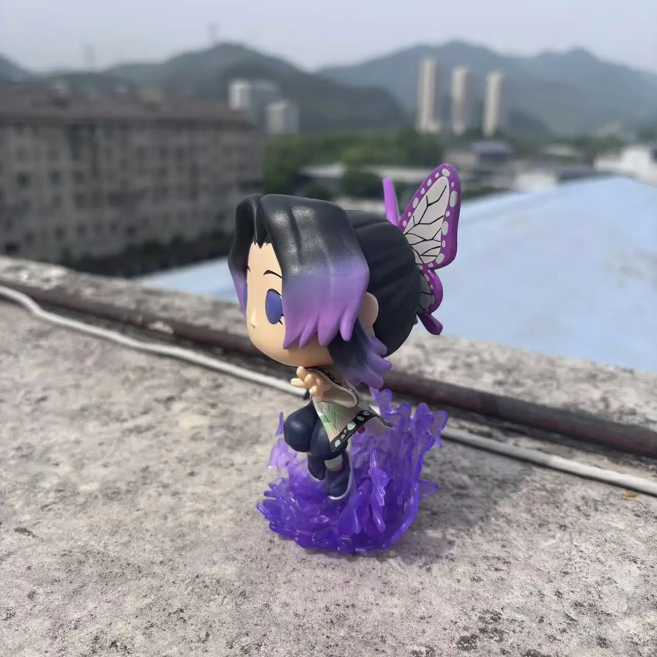 アニメーションデーモンスレイヤー胡蝶しのぶ 1314 ビニールフィギュアコレクションモデルのおもちゃ