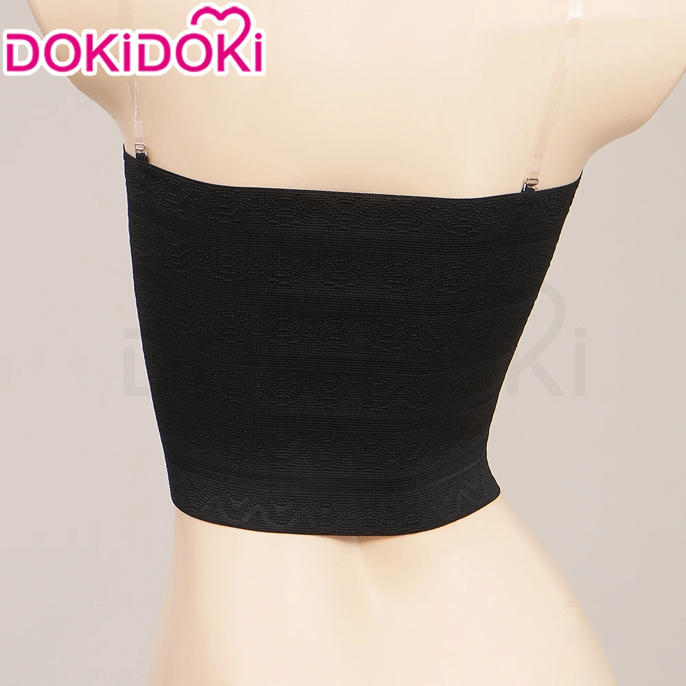 IN STOCK Chest Bust Tube Binder Cosplay Accessories DokiDoki Cosplay Props Skin Color Corset With Transparent Shoulder Strap