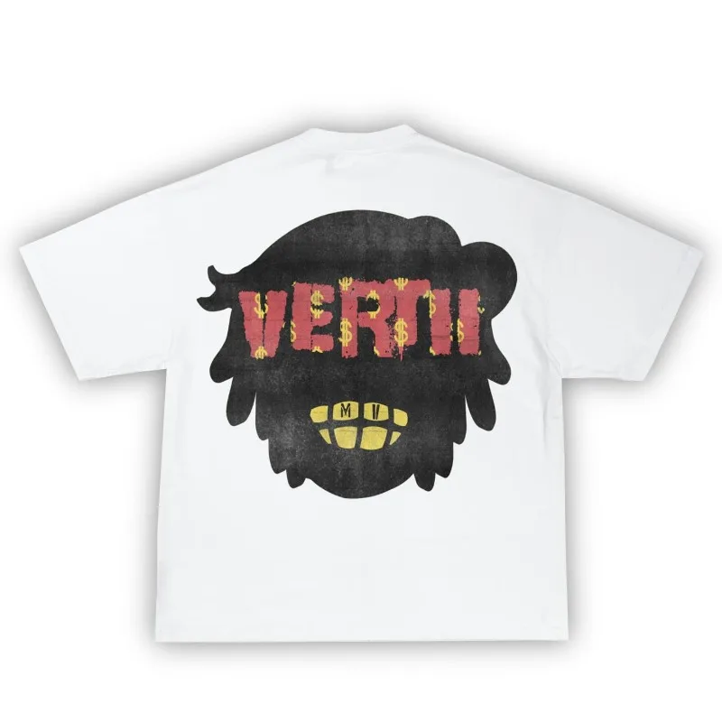 Y 2K Harajuku Hiphop Cartoon Avatar Patroon Oversized T-Shirt Heren En Dames Retro Straat Casual Tops Met Korte Mouwen
