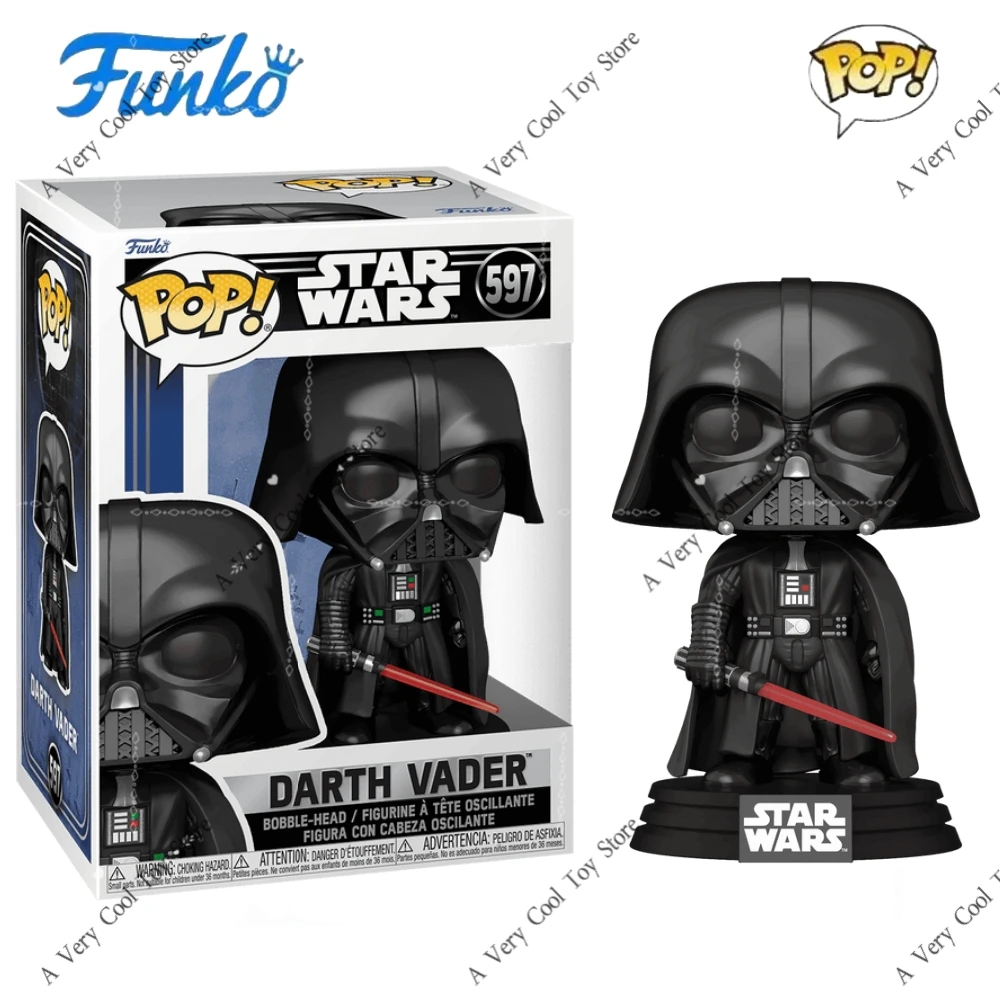 دارث فيدر 597 شخصيات فانكو بوب! حرب النجوم: الفصل الرابع أ أ أمل جديد 4.45 بوصة طبعة محدودة جمع الديكور لعبة مجسمة هدية #2