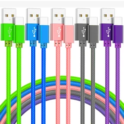 USB A To Type C Nylon Braided Data Cable Suitable For Android Samsung Type C Fast Charging Cable USB Device Mobile Phone Charge