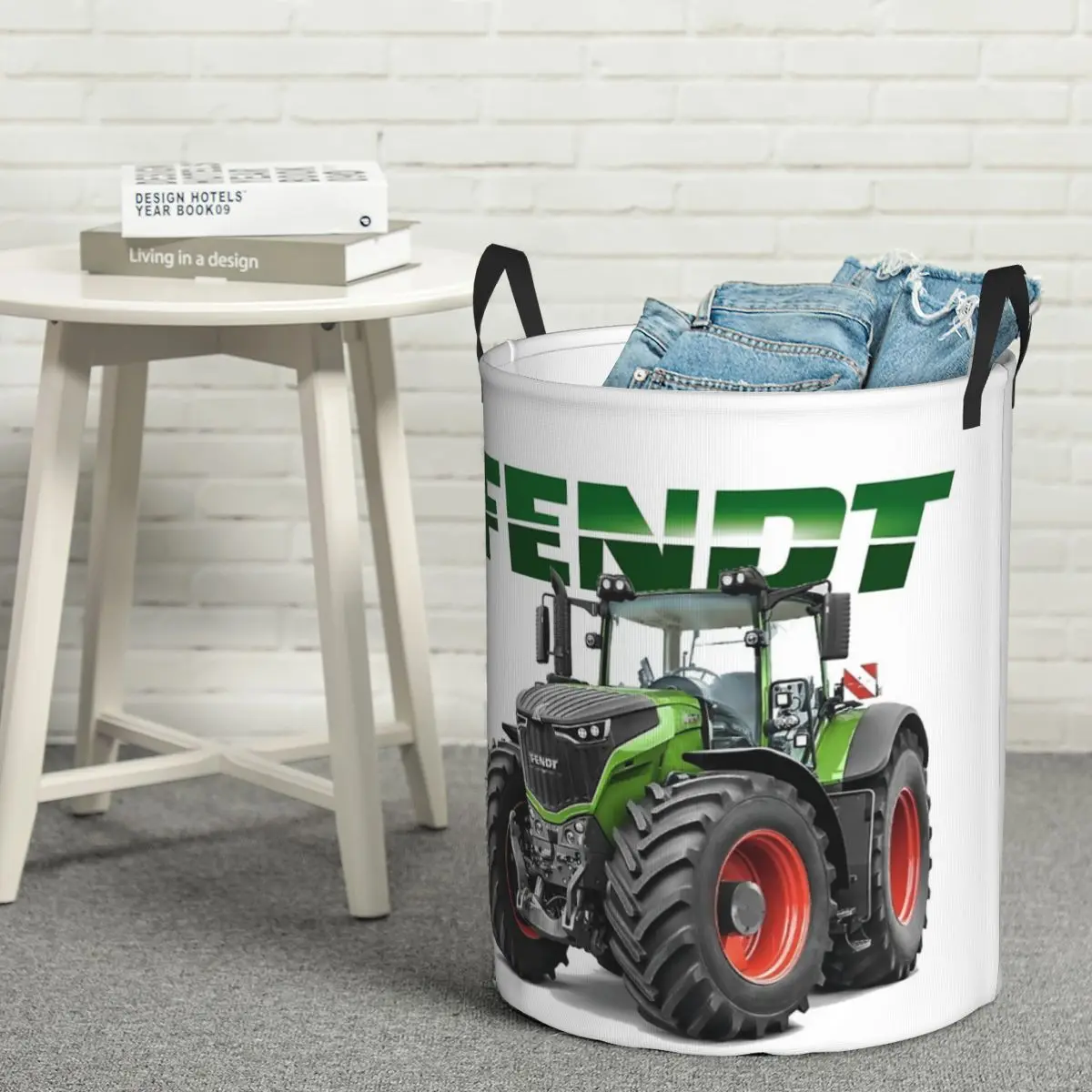 Fendt German Tractors Foldable Laundry Baskets Dirty Clothes Toys Sundries Storage Basket Home Organizer Large Box For Home Kids