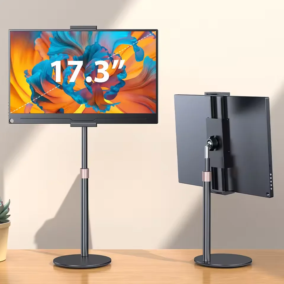 

EVICIV Portable Monitor Holder for 4.7-17.3" Screen No Drilling VESA Phone Adjustable Laptop Gaming Tablet Desktop Clamp Stand