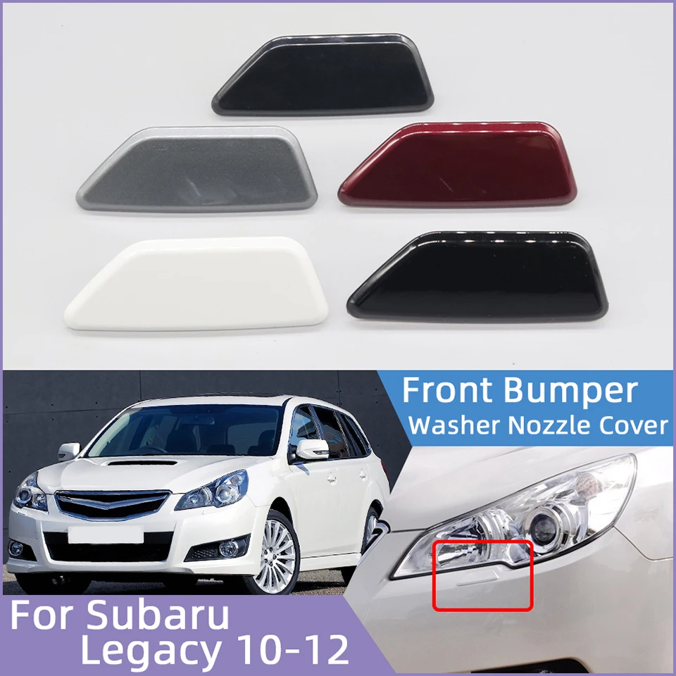 

Auto Front Bumper Headlight Washer Nozzle Cover Cap For Subaru Legacy 2010 2011 2012 Auto Parts Headlamp Cleaner Spray Jet Lid