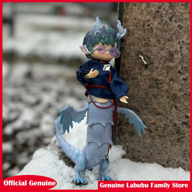 

Genuine Penny Box Dream Of Encountering Dragons Series Blind Box Bjd Mobile Doll Figurine Desktop Decoration Model Toy Xmas Gift