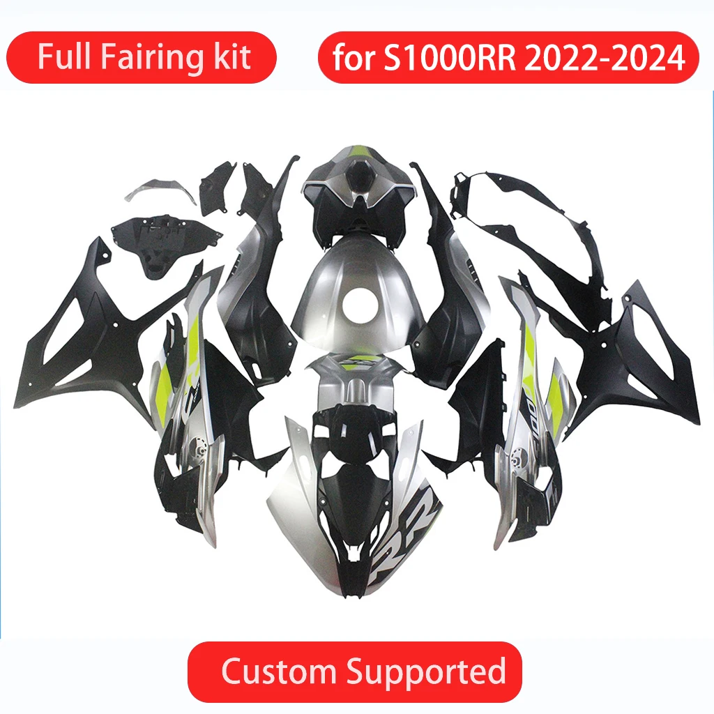 For BMW S1000RR 2022 2023 2024 Racing Motorcycle Fairings S 1000RR 22 23 24 ABS Aftermarket Fairing Kit Bodywork