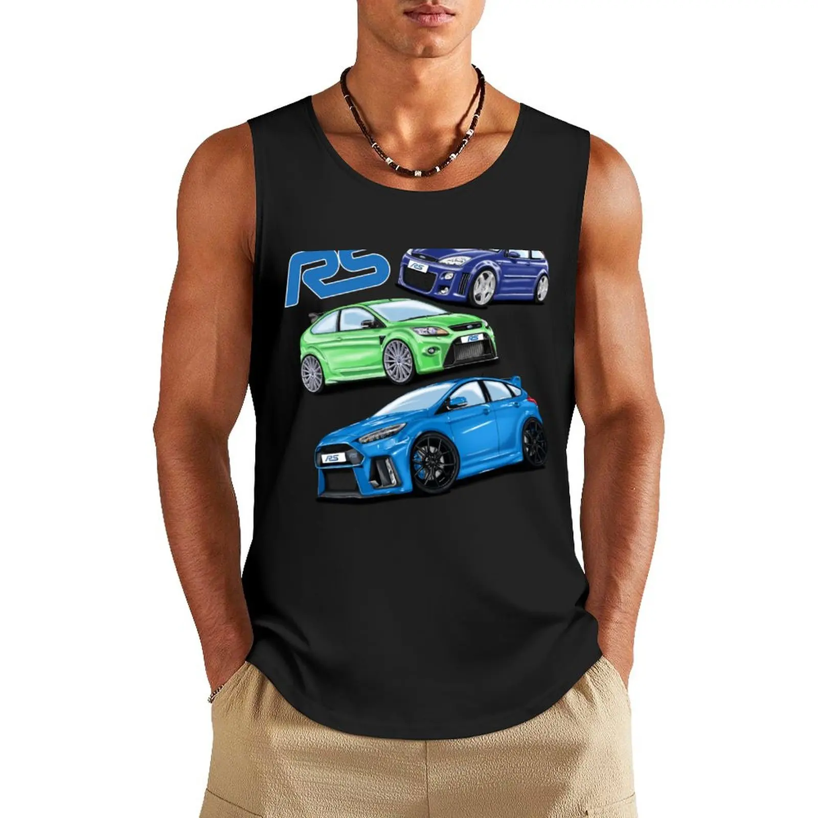 

Focus RS collection Tank Top Men's clothes luxury style Men's gym clothing Men gym sportswear Gym man