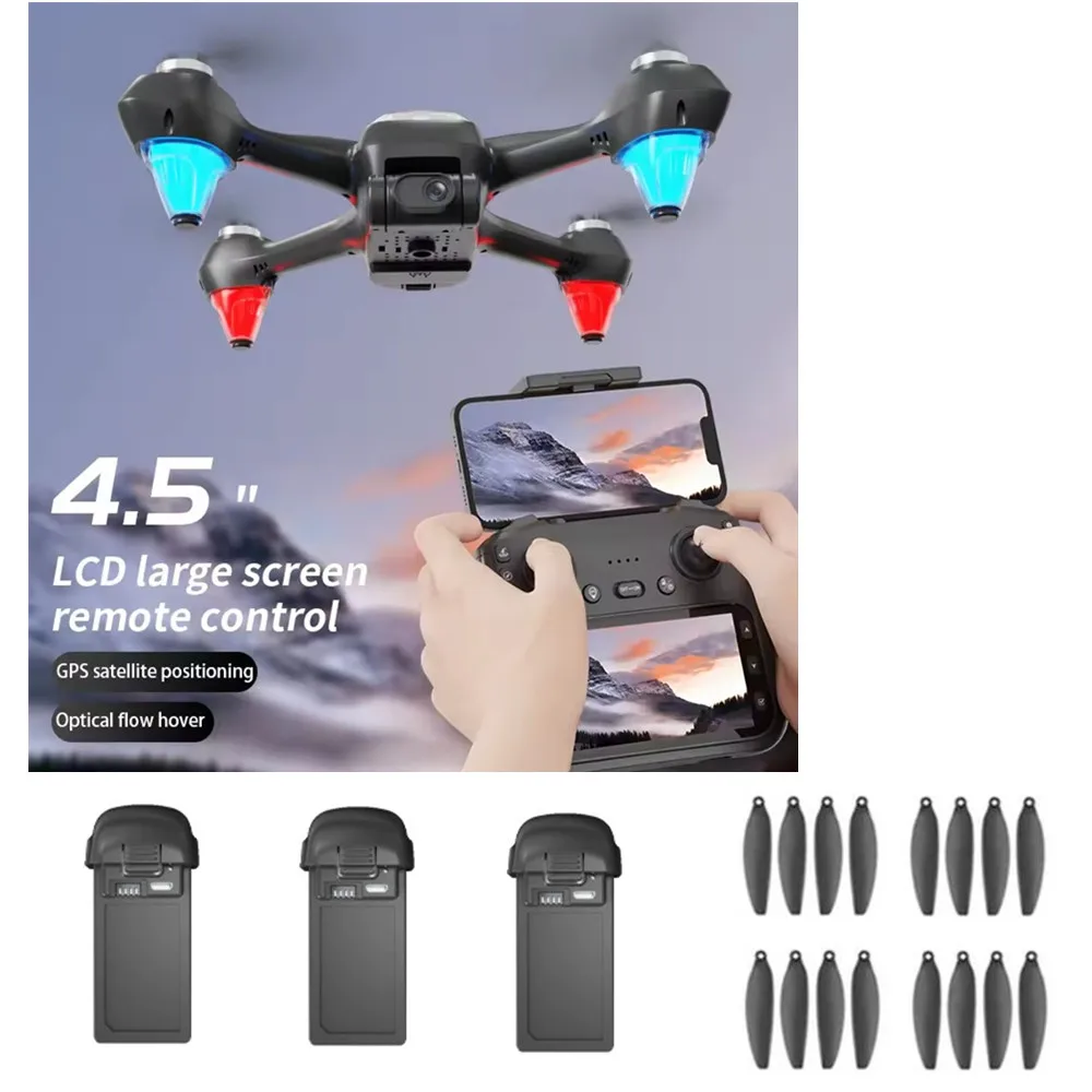 AE9 New GPS Drone Battery AE9 Drone  Propeller Maple Leaf 3.7V 2000mAh Battery / Use For AE9 Drone Parts