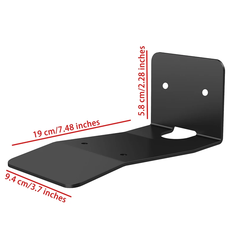 DN-جدار جبل حامل معدني ل Sonos Era 300 الصوت غرفة نوم جدار تخزين حامل المنظم رف مكبر صوت ذكي قوس