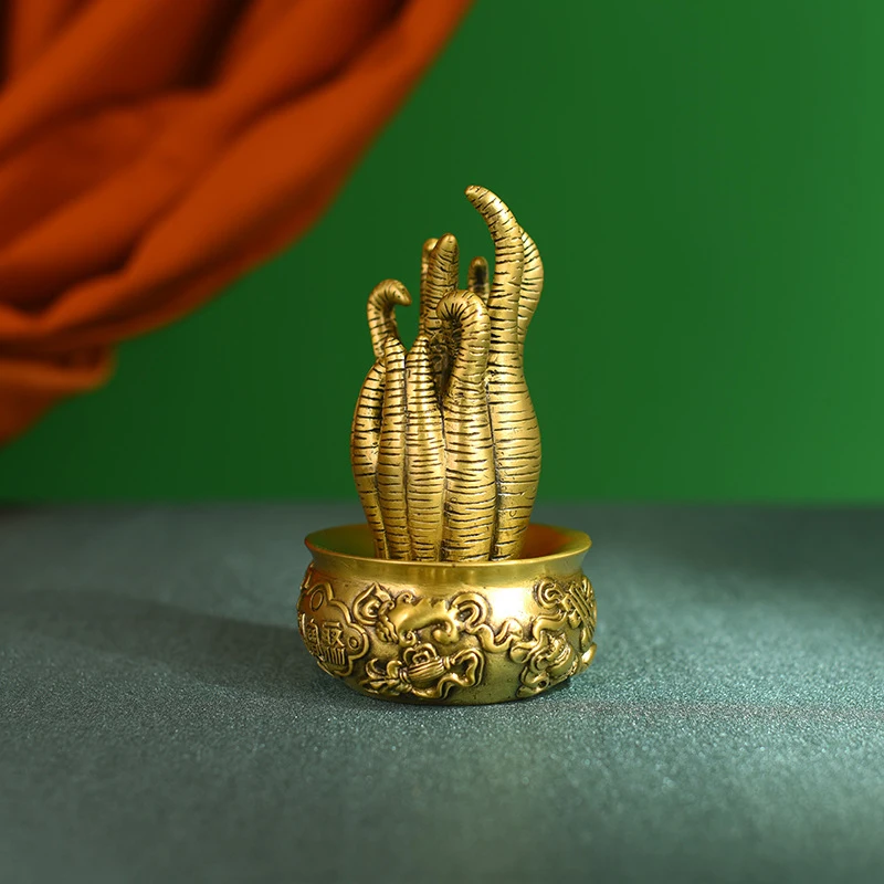Fortune-Increasing Zodiac Rotating Treasure Bowl Ornament For Living Room, Wine Cabinet, Office Decoration
