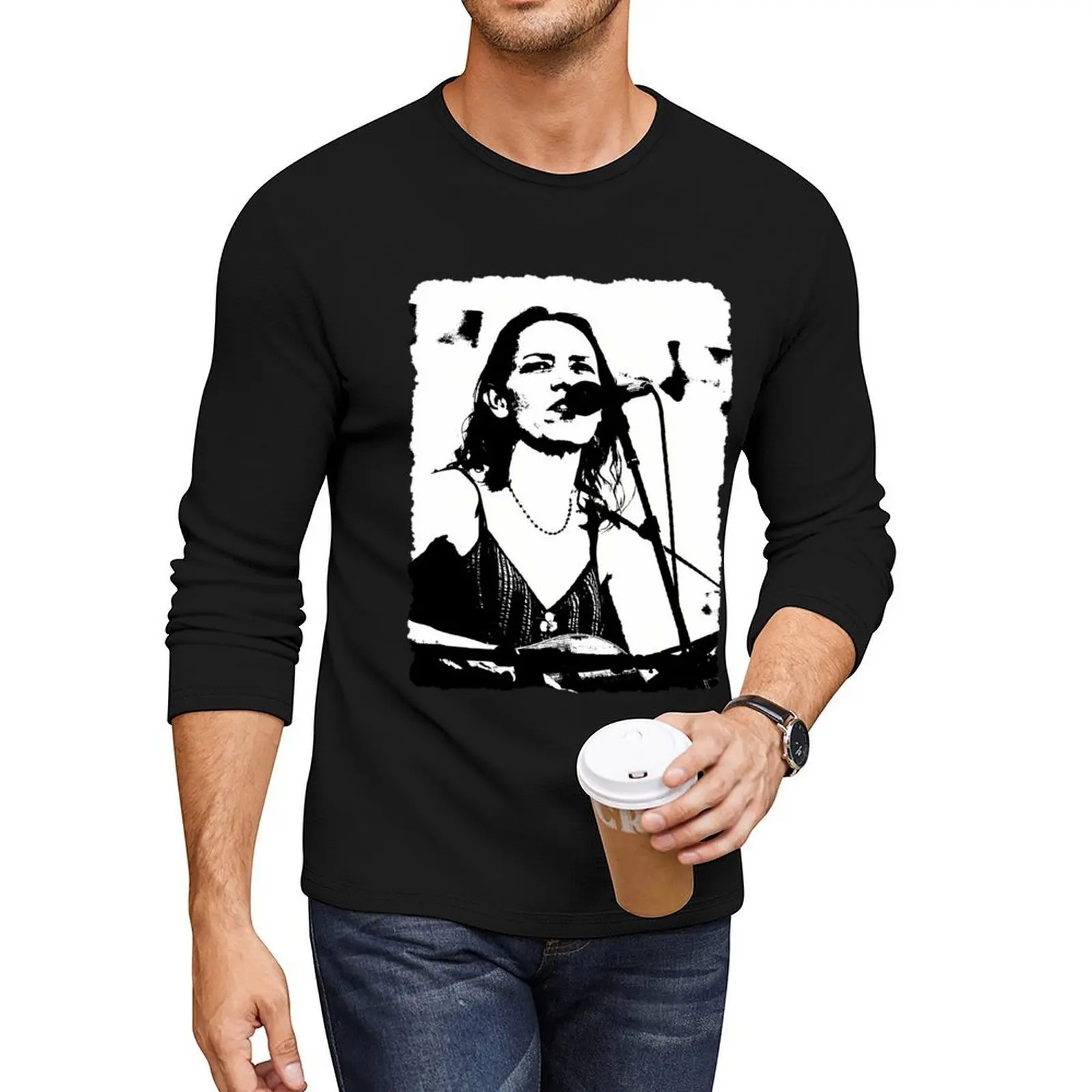 

Gillian Welch Long T-Shirt anime boys t shirts plus size t shirts vintage clothes mens t shirt graphic