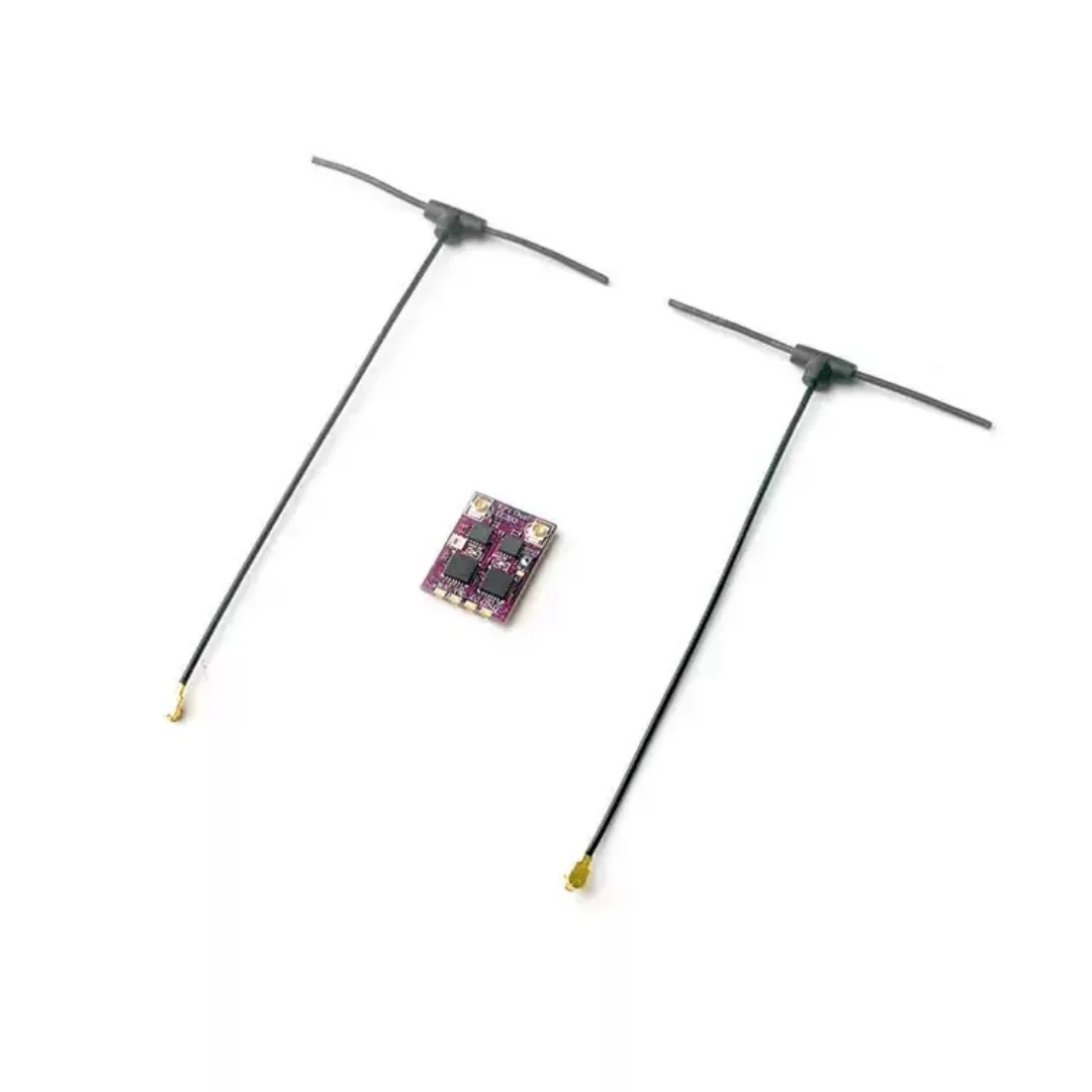 HAPPYMODEL 2.4G ELRS EP2 EP1 Double TCXO Expresslrs Double TCXO receiver for long -range FPV racing drone