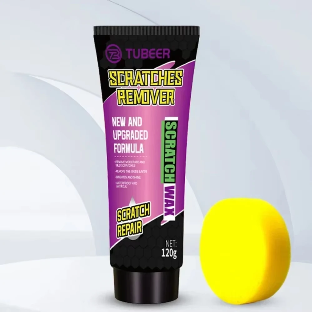 Car Scratch Remover Wax, Polishing Compound Paste to Remove Paint Scratches Swirl Marks for All Cars