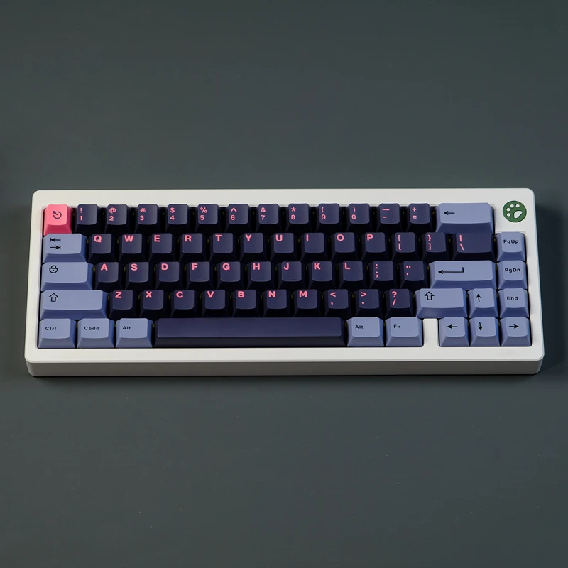 253 Keys GMK 8008 Keycaps ABS Double Shot Keycap Cherry Profile Key Caps For MX Mechanical Keyboard 61 64 68 75 87 96 980 104