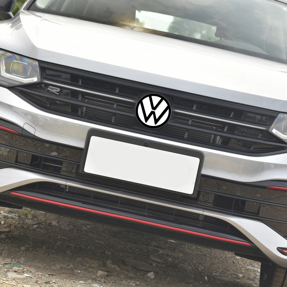 Car Front Grill/Rear Emblem Lid Covers Logo Sticker For Volkswagen VW Golf 8 MK8 Passant Variant Arten CC Arteon T-ROC 2021-2023