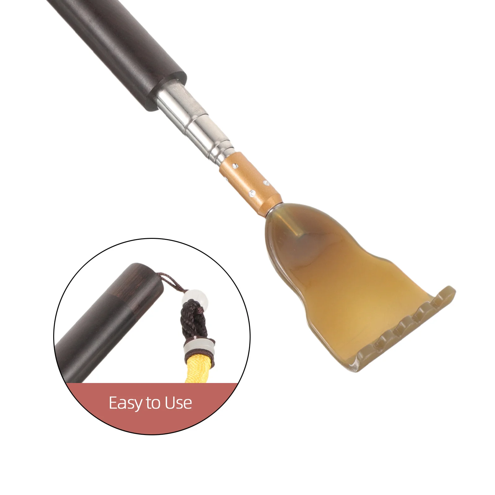 

Telescopic Back Scratcher Massager for Men Women Portable Itch Relief Long H Retractable Durable Material Perfect Gift