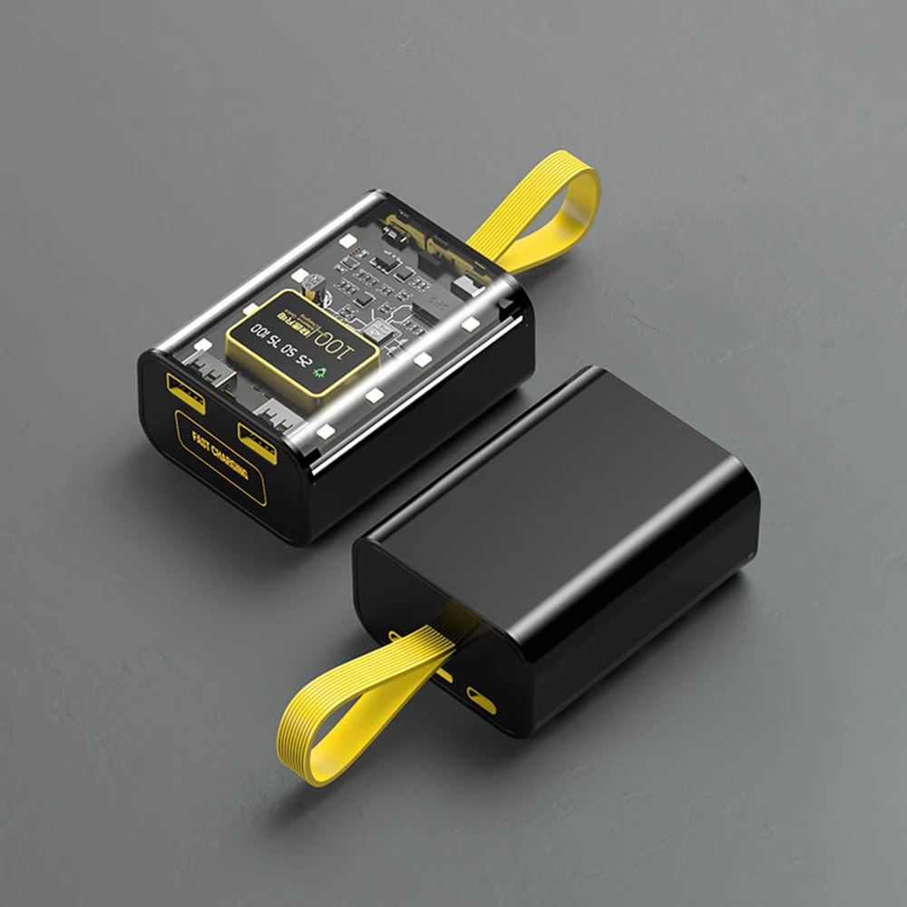 Imagem -06 - Diy Mobile Power Battery Box sem Caixa de Bateria de Solda Capacidade de Exibição Micro Mais Tipo-c Interface 10w 18650 Pcs