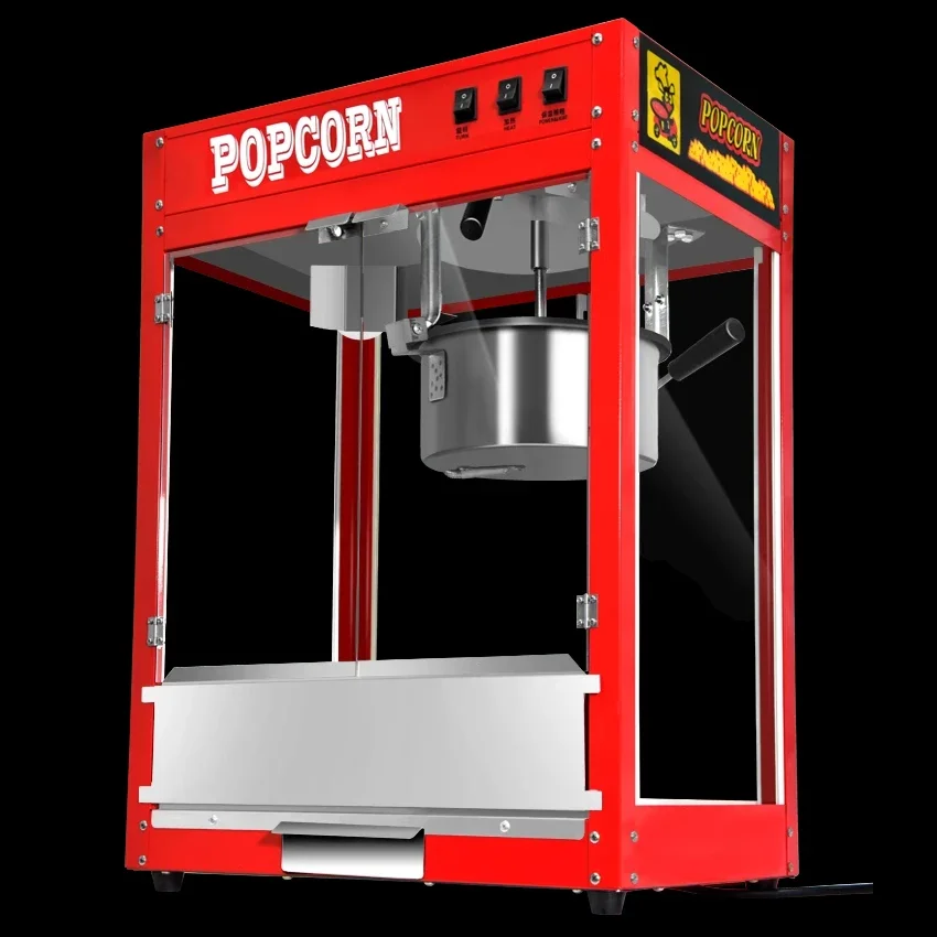 Fully automatic popcorn machine commercial spherical butterfly electric new popcorn machine corn popcorn machine