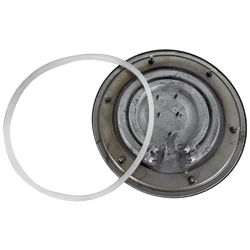 220V 3000W Double Heat Tubes Aluminum Alloy Heater Plate - 200mm Heating Element for Electric Heat Barrel with Waterproof Ring