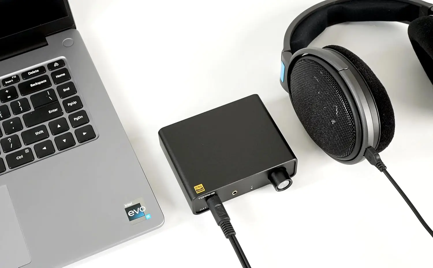 

DX1 Mini DAC & Headphone Amplifier, AK4493S Chip, 280mW x2, Supports DSD256 PCM384, 6.35mm & 3.5mm Outputs