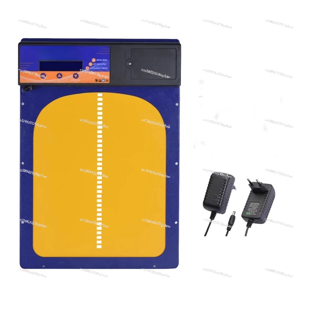 Solar waterproof aluminum alloy is a plug-in intelligent timing lifting anti-pinch automatic  chicken coop chicken nest door