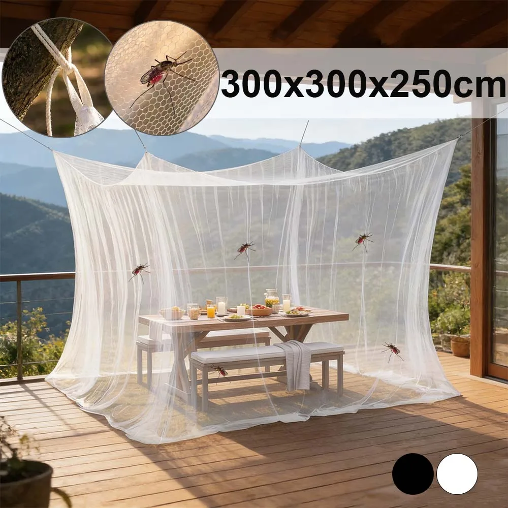 Summer Hanging Mosquito Net Double Bed Breathable Mesh Mosquito Net Portable Outdoor Camping Curtain for Baby Adults Home Decor