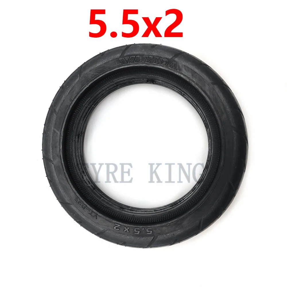 Fast Delivery 5.5X2  5.5 Inch Solid Tire Tyre for Jackhot Carbon Fiber Scooter Fastwheel F0 Electric Scooter Parts