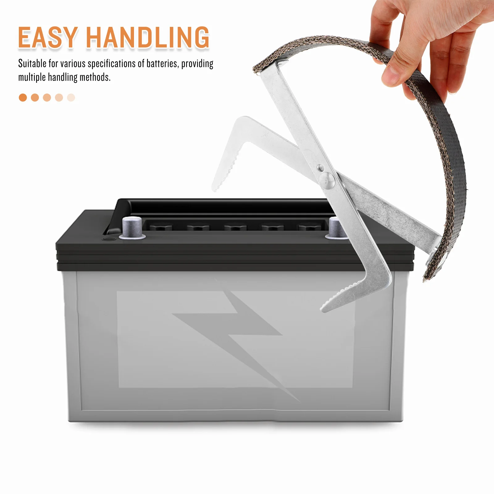 

Carrier Heavy Duty Iron Rubber Build Adaptable Structure Toothed Grip For Car Truck Lifting Tool Auto Holder