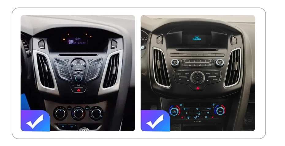 Junsun carplay android auto autoradio für ford focus 3 mk3 2006-2018 gps intelligente systeme stereo multimedia autoradio – Detail 1