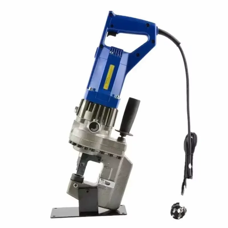 Electric Hydraulic Punching Machine 8.5/10.5/12.5/14.5/20.5mm Metal Aluminium Profile Angle Steel Puncher