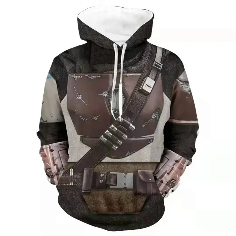 Anakin Skywalker Cosplay Sudadera con capucha hombres disfraz película Space Wars trajes de juego de rol vestido elegante ropa de fiesta para Maleaa