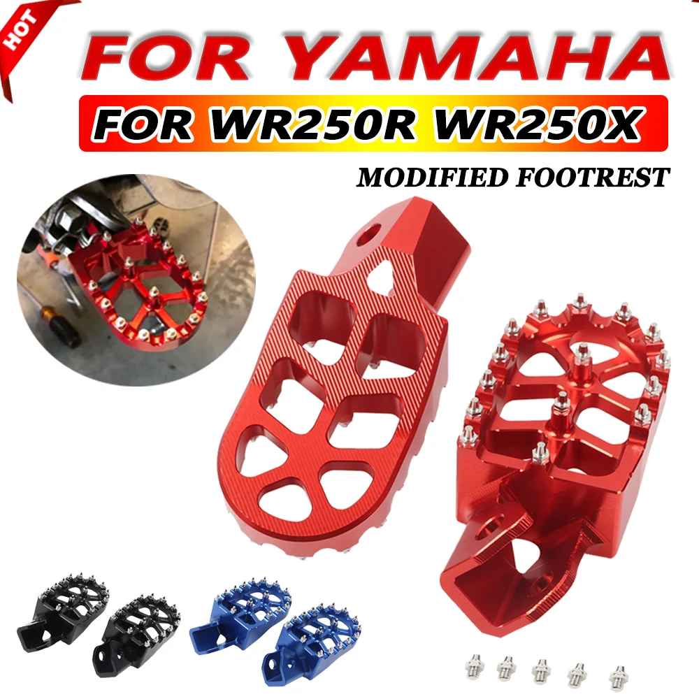 

Motorcycle Parts Footpegs Foot Pegs Rests Pedals for Yamaha WR250R WR 250R 2008 - 2019 2020 WR250X WR 250X 2008-2011 Accessories