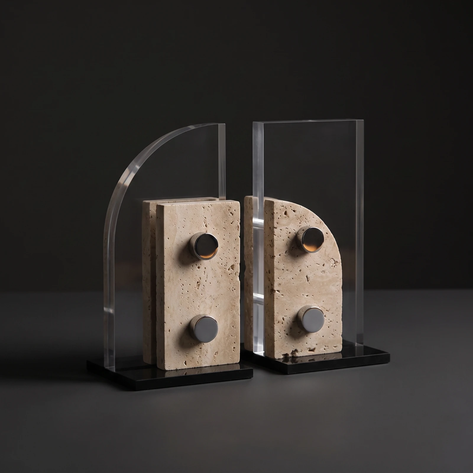 sujetalibros-acrilicos-decorativos-con-aspecto-de-travertino-soportes-para-libros-con-textura-de-piedra-resistentes-para-lectores-Avidos-estanteria