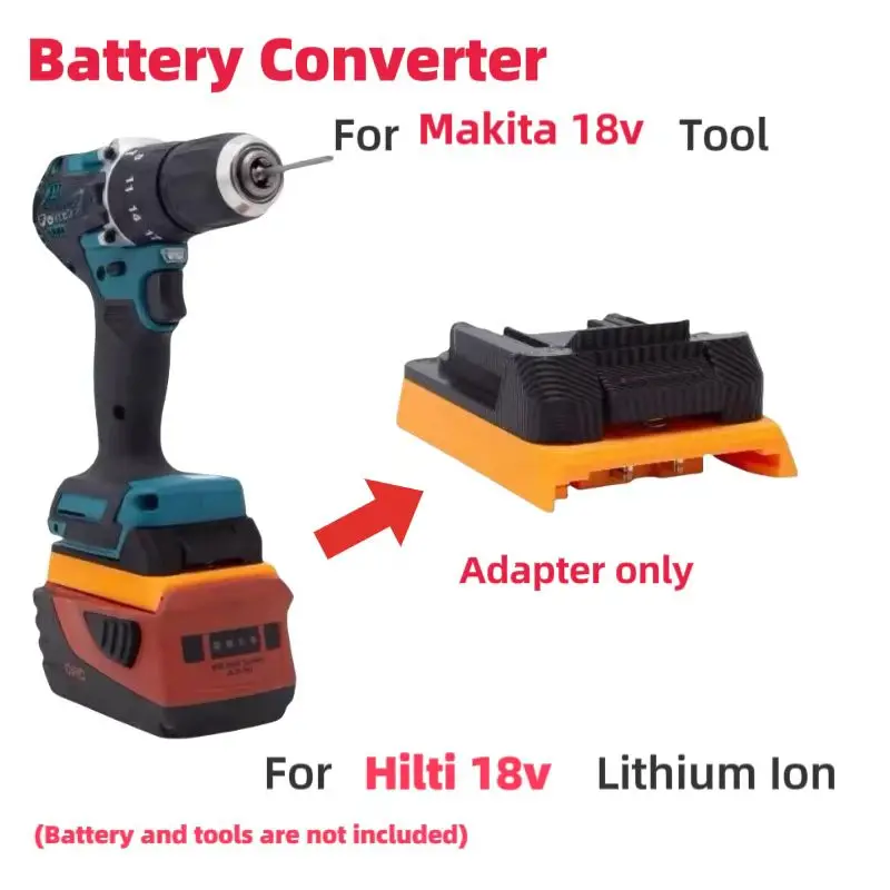 

Battery Adapter Converter For Hilti 22v b22 Lithium Battery Compatible To Makita 18v Power Tool Ese Converter（Adapters Only）