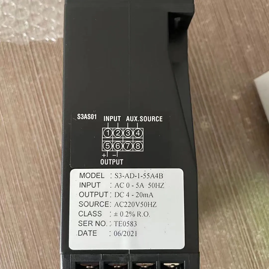 Taiwan TAIK Technology Single-phase AC S3-AD-1-55A4B Current Transmitter Original Genuine, Fake One Penalty Ten
