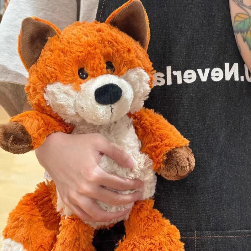 

Милая кукла-волк в шляпе, костюм серого волка, милый маленький енот и лиса, плюшевая игрушка для подарков на день рождения, подарок подруге