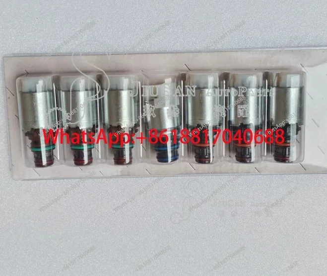 Gearbox Valve Body Second Generation Wave Box Solenoid Valve 7-piece Set 6F15 CV6Z7G391A Accesorios Para Auto