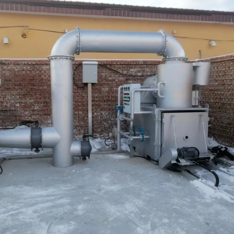 Animal Incinerator Disposal Solution Capacity Flexible Poultry Livestock Cremation Commercial OEM Customized
